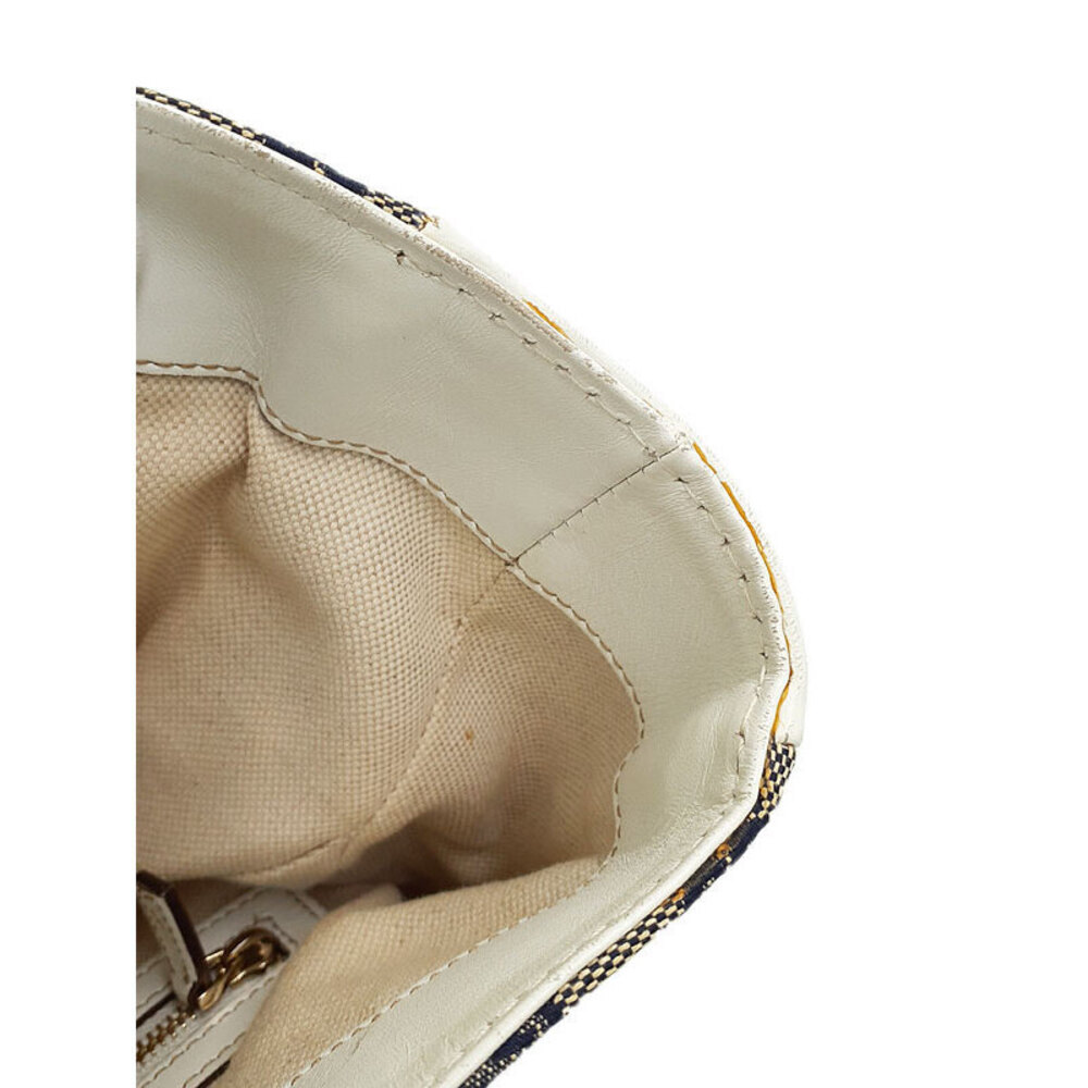 Gucci GG leather Heritage white shoulder canvas bag - Picture 7 of 9